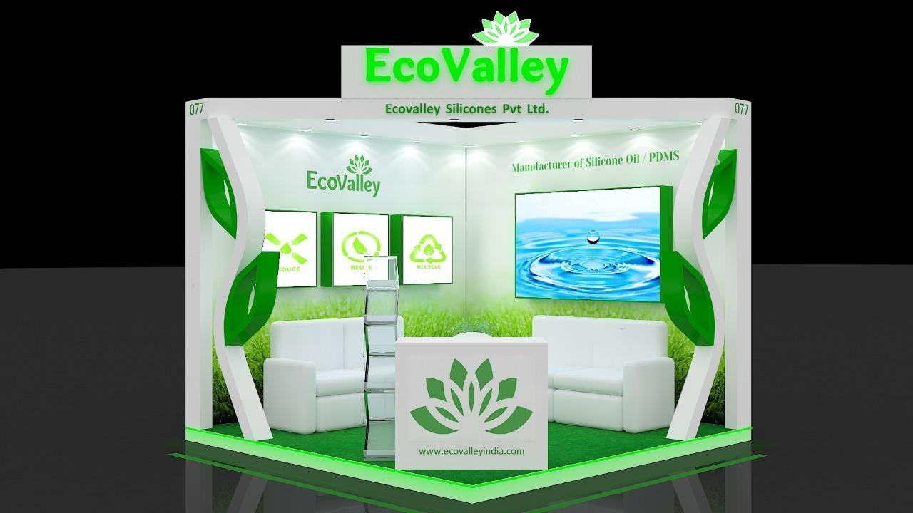 Ecovalley booth design at India Aerosols Expo 2023