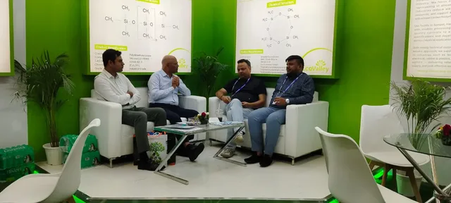 EcoValley booth at India Rubber Expo 2026, New Delhi