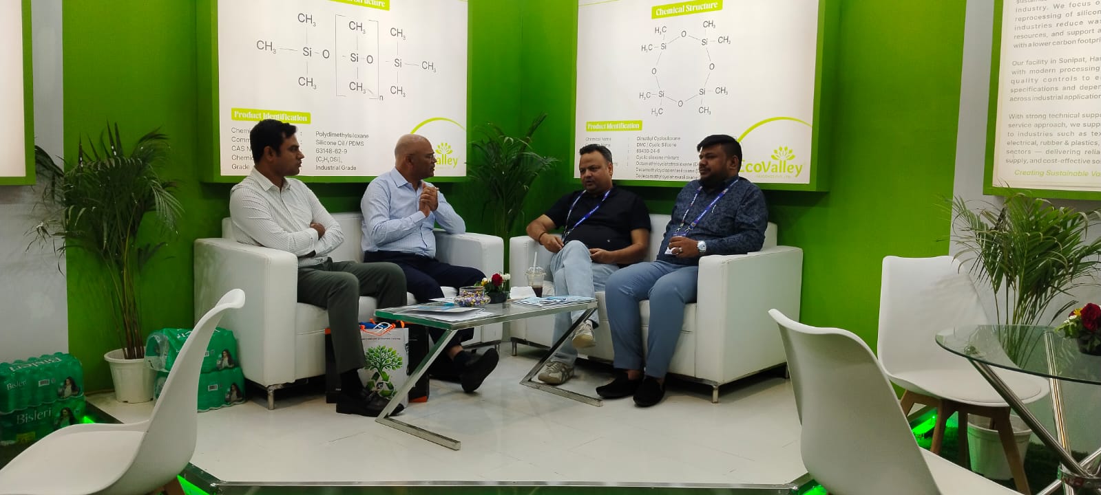Ecovalley booth at India Rubber Expo 2026, New Delhi
