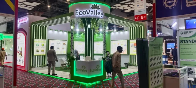 EcoValley product display, India Rubber Expo 2026