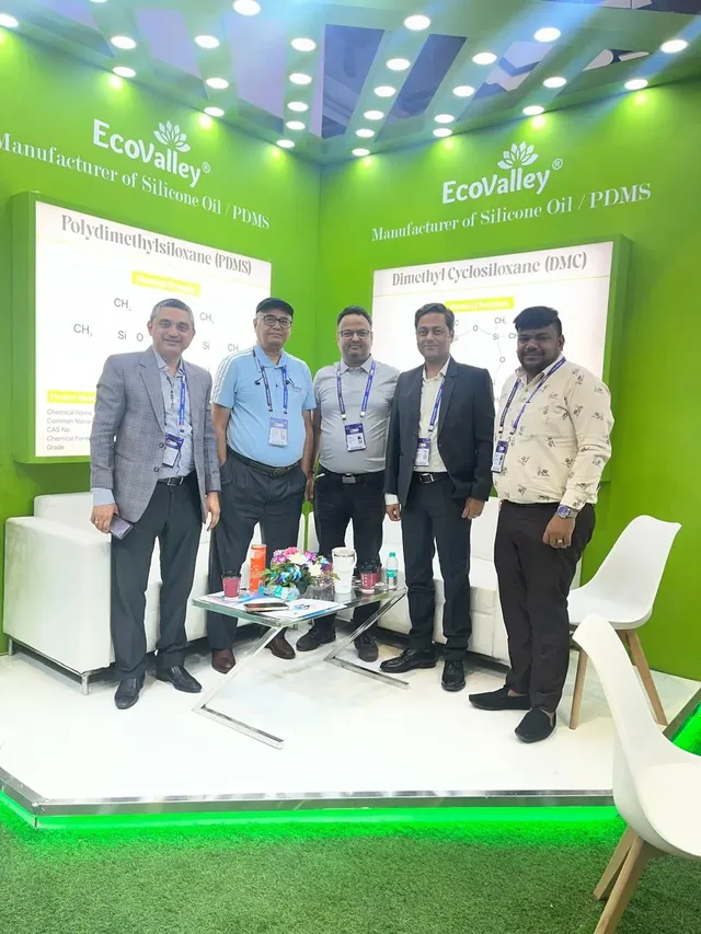 EcoValley team member at India Rubber Expo 2026
