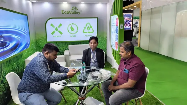 EcoValley booth overview, Rubber Expo 2025