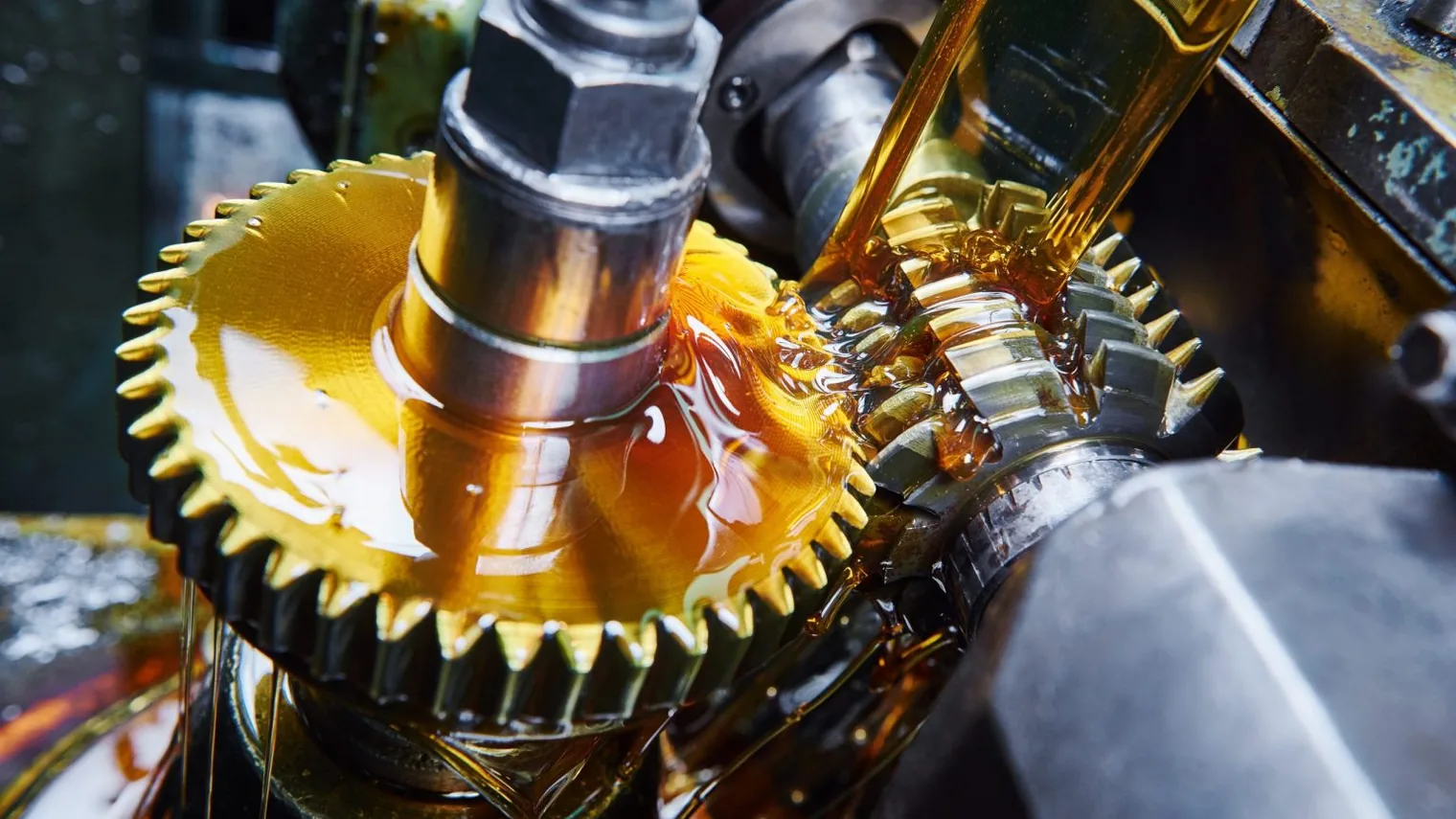 Electrical and mechanical equipment on an industrial floor