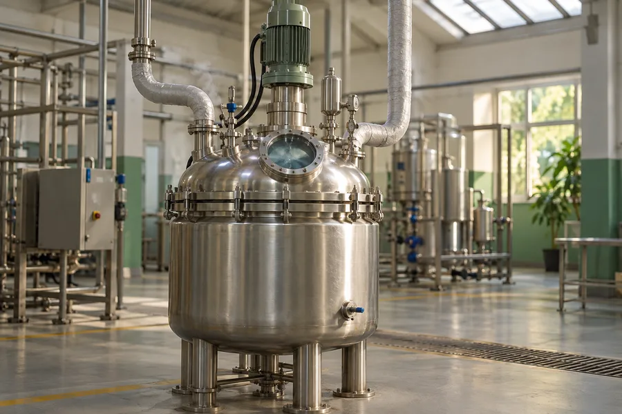 Distillation glassware in the recovery process